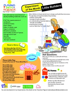Play science.Exper of month.builders